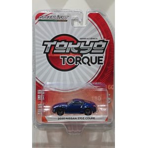 画像: GREEN LiGHT 1/64 Tokyo Torque Series 8 '20 Nissan 370Z Coupe - Deep Blue Pearl