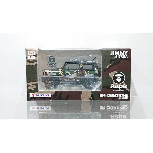 画像1: BM CREATIONS 1/64 SUZUKI JIMNY (JB74) 2018 × Aape (RHD) (1)