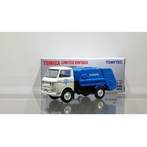 画像: TOMYTEC 1/64 Limited Vintage Mazda E2000 Garbage Truck (White/Blue)