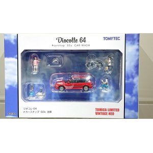 画像: TOMYTEC 1/64 Diorama Collection 64 "# Car Snap" 02a Car Wash with Honda Civic 