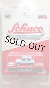 画像: Schuco 1/64 Mini Cooper Light Blue/Orange (北米限定)