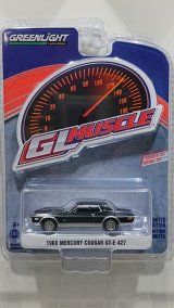 画像: GREEN LiGHT 1/64 GL Muscle Series 23 '68 Mercury Cougar GT-E 427 - Onyx Black