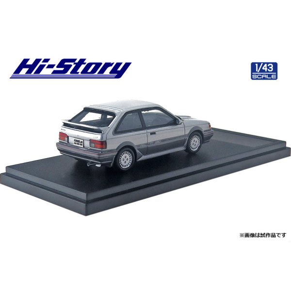 Hi Story 1/43 MAZDA FAMILIA FULL TIME 4WD GT-X '85 Sunbeam Silver