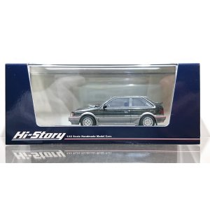 Hi Story 1/43 MAZDA FAMILIA FULL TIME 4WD GT-X '85 Sunbeam Silver