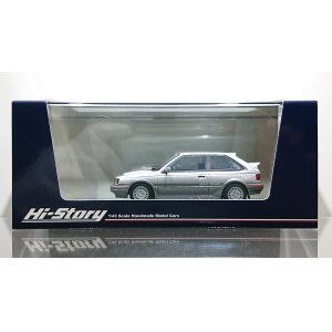 画像: Hi Story 1/43 MAZDA FAMILIA FULL TIME 4WD GT-X '85 Sunbeam Silver Metallic / Raster Silver Metallic