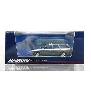 画像: Hi Story 1/43 SUBARU LEGACY Touring Wagon GT '89 Medium Gray Metallic