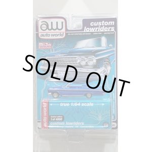 画像: auto world 1/64 Custom Low Riders '62 Chevrolet Impala SS Convertible Blue（並行輸入品）