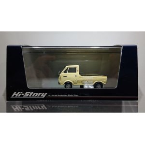 Hi Story 1/43 Honda CIVIC CX (1979) Yellow - AXELLWORKS HOBBYTOWN