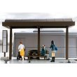 画像12: TOMYTEC 1/64 Diorama Collection 64 # Car Snap 05a バス停 (12)