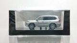 画像: KYOSHO EXCLUSIVE MODEL 1/64 Lexus LX570 Sonic Titanium (LHD)