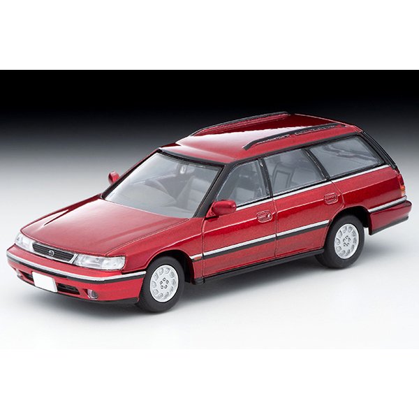 画像2: TOMYTEC 1/64 Limited Vintage NEO Subaru Legacy Touring Wagon Brighton 220 Red (2)