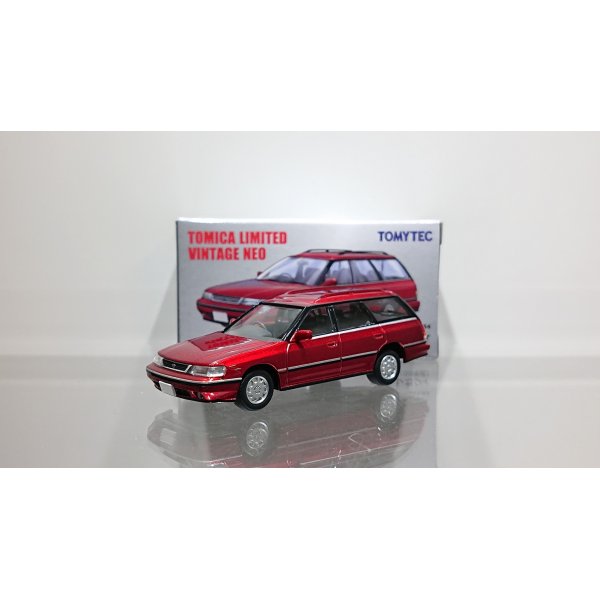 画像1: TOMYTEC 1/64 Limited Vintage NEO Subaru Legacy Touring Wagon Brighton 220 Red (1)