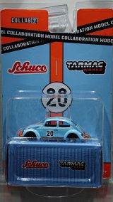 画像: Tarmac Works 1/64 Volkswagen Beetle Blue / Orange Low Ride Height