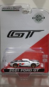 画像: GREEN LiGHT EXCLUSIVE 1/64 2021 Ford GT # 98 Ford GT Heritage Edition Ken Miles and Lloyd Ruby 1966 24h Daytona Tribute