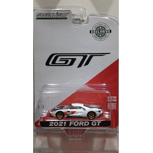 画像: GREEN LiGHT EXCLUSIVE 1/64 2021 Ford GT # 98 Ford GT Heritage Edition Ken Miles and Lloyd Ruby 1966 24h Daytona Tribute