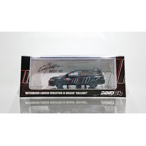 画像: INNO Models 1/64 Mitsubishi Lancer Evolution IX Wagon 2005 Ralliart Black