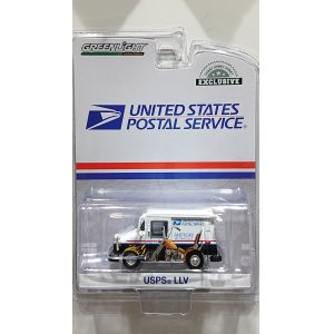 画像: GREEN LiGHT EXCLUSIVE 1/64 USPS Long-Life Postal Delivery Vehicle (LLV) --American Motorcycles Collectible Stamps LLV