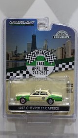 画像: GREEN LiGHT EXCLUSIVE 1/64 1987 Chevrolet Caprice - Chicago Checker Taxi Affl, Inc.