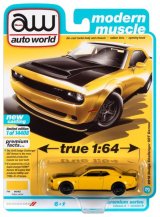 画像: auto world 1/64 2019 Dodge Challenger Demon Yellow / Black