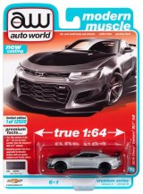 画像: auto world 1/64 2019 Chevy Camaro ZL1 1LE Satin Steel / Black