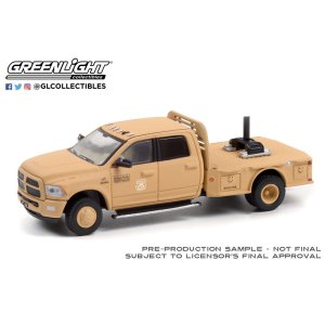 画像: GREEN LiGHT EXCLUSIVE 1/64 2018 Ram 3500 Dually Flatbed - Carabineros de Chile