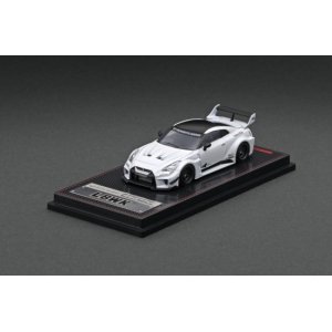 画像: ignition model 1/64 LB-Silhouette WORKS GT Nissan 35GT-RR Matte Pearl White