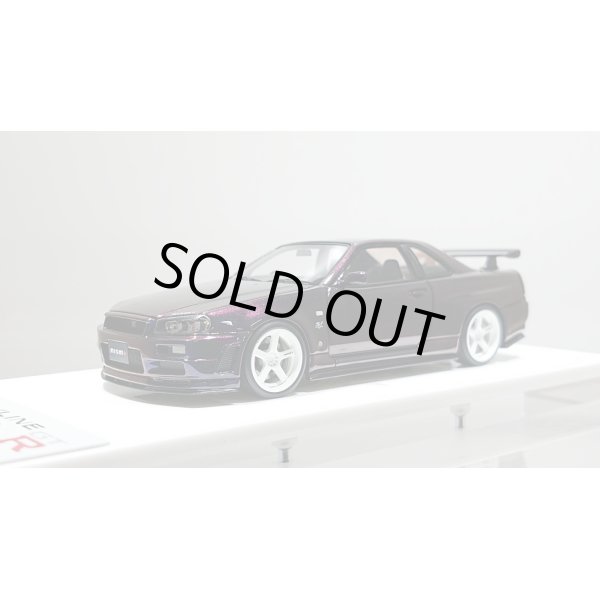 画像1: EIDOLON 1/43 NISSAN SKYLINE GT-R (BNR34) NISMO S-tune Midnight Purple 3 (1)