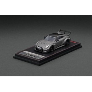 画像: ignition model 1/64 LB-Silhouette WORKS GT Nissan 35GT-RR Titanium Gray