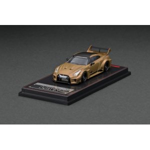 画像: ignition model 1/64 LB-Silhouette WORKS GT Nissan 35GT-RR Matte Gold