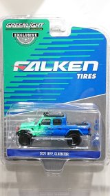 画像: GREEN LiGHT EXCLUSIVE 1/64 2021 Jeep Gladiator with Off-Road Parts --Falken Tires