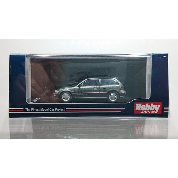 画像1: Hobby JAPAN 1/64 Honda CIVIC (EF9) SiR II Gray Metallic (1)