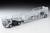 画像: TOMYTEC 1/64 Limited Vintage NEO Isuzu 810EX Car Transporter (Silver)（アンチコASZ022車両運搬トレーラ）