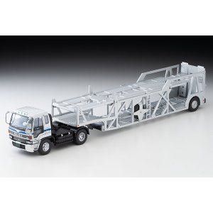 画像: TOMYTEC 1/64 Limited Vintage NEO Isuzu 810EX Car Transporter (Silver)（アンチコASZ022車両運搬トレーラ）