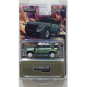 画像: Tarmac Works 1/64 Land Rover Defender 110 Green Metallic