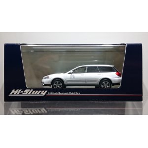 画像: Hi Story 1/43 SUBARU OUTBACK 3.0R (2004) Arctic White Pearl