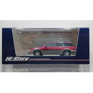 画像: Hi Story 1/43 SUBARU LEGACY GRAND WAGON (1996) Deep Red Mica / Gray Opal