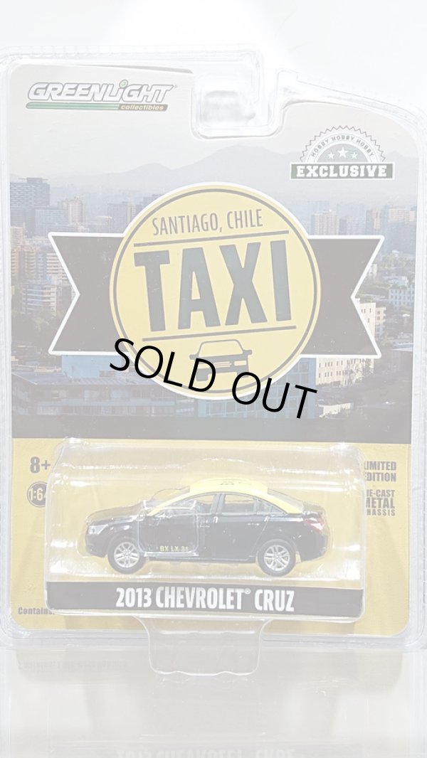 画像1: GREEN LiGHT EXCLUSIVE 1/64 2013 Chevrolet Cruze - Santiago, Chile Taxi (1)