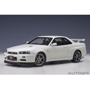 画像: AUTOart 1/18 Nissan Skyline GT-R (R34) V-spec II (White Pearl)