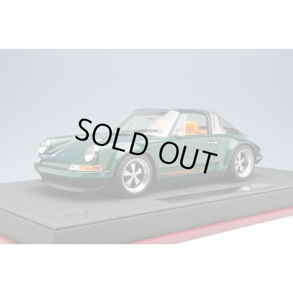 画像2: IDEA 1/18 Singer 911 (964) Targa Metallic Dark Green Limited 100 pcs. (2)