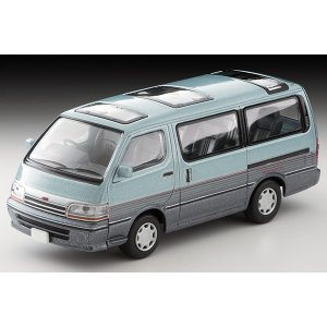 画像: TOMYTEC 1/64 Limited Vintage NEO Toyota Hiace Wagon Super Custom (Light Blue / Dark Blue)