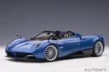 画像: AUTOart 1/18 Pagani Huayra Roadster (Blue Carbon)