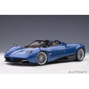 画像: AUTOart 1/18 Pagani Huayra Roadster (Blue Carbon)