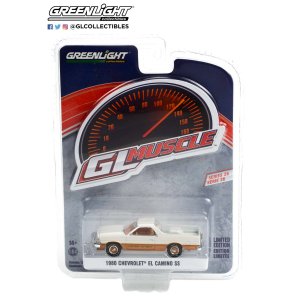 画像: GREEN LiGHT 1/64 GreenLight Muscle Series 26 - 1980 Chevrolet El Camino SS - White and Gold