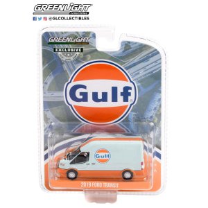 画像: GREEN LiGHT EXCLUSIVE 1/64 2019 Ford Transit LWB High Roof - Gulf Oil