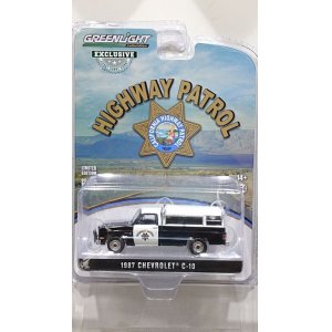 画像: GREEN LiGHT EXCLUSIVE 1/64 1987 Chevrolet C-10 - California Highway Patrol