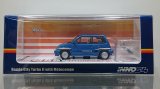 画像: INNO Models 1/64 Honda City Turbo II Blue with Motocompo White