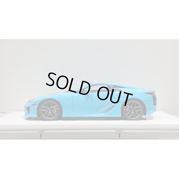 画像2: EIDOLON 1/43 Lexus LFA 2010 Sky Blue (LHD) Limited 140 pcs. (2)