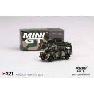 画像: MINI GT 1/64 Land Rover Defender 110 Malaysian Army "Harimau Belang" (RHD) Malaysia Exclusive