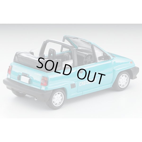 画像2: TOMYTEC 1/64 Limited Vintage NEO Honda City Cabriolet (Light Blue) '84 (2)