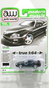 画像: auto world 1/64 1994 Toyota Supra Gross Black